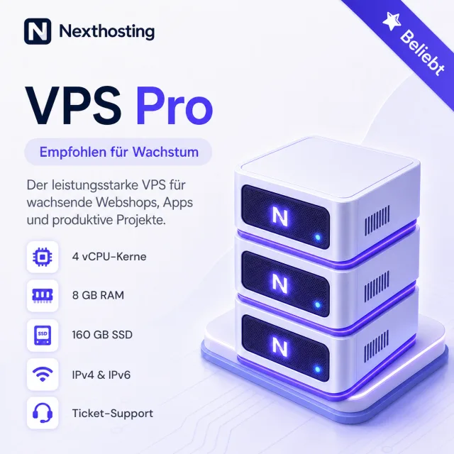 VPS Pro fra Nexthosting – kraftfuld VPS til voksende projekter